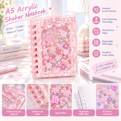 Acrylic Shaker Journal-1-Medium Bundle
